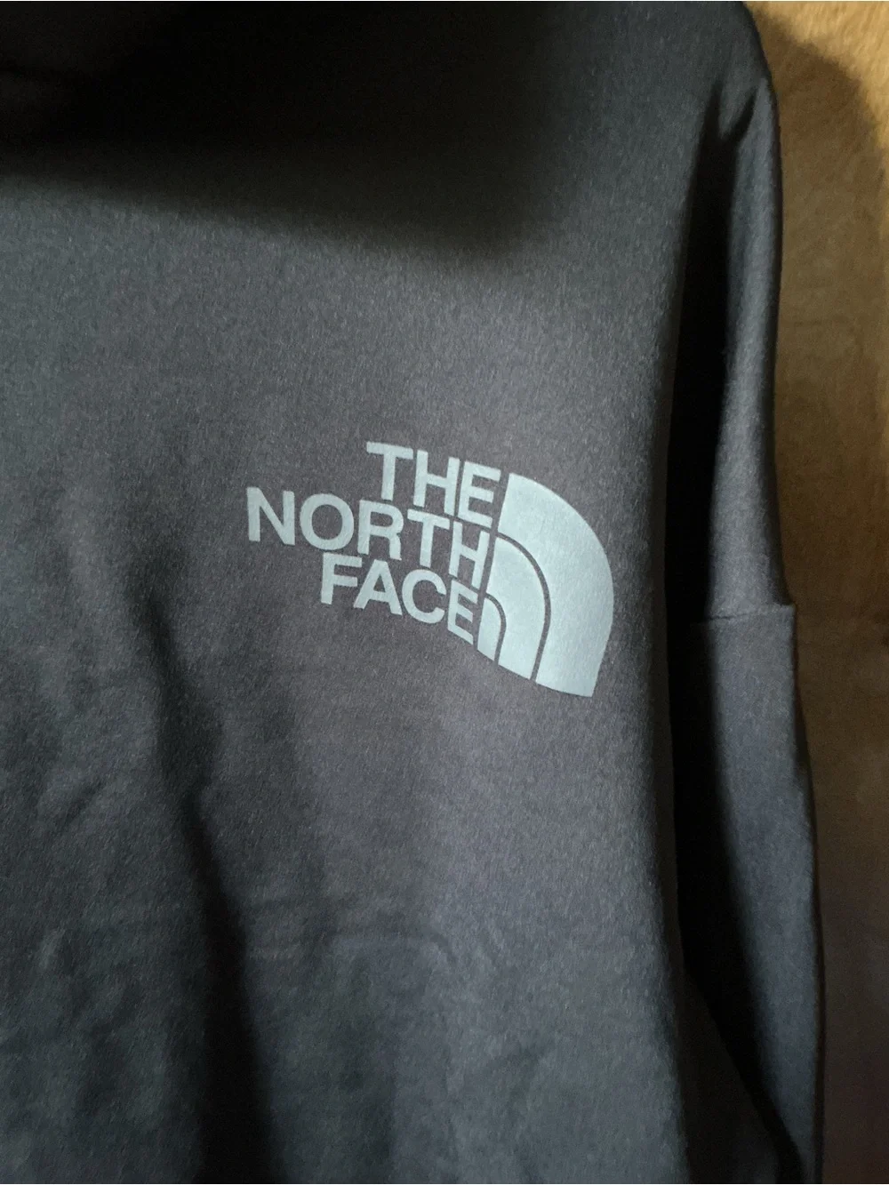 Men’s The North Face Full Zip Hooded Sweatshirt Black Size Medium